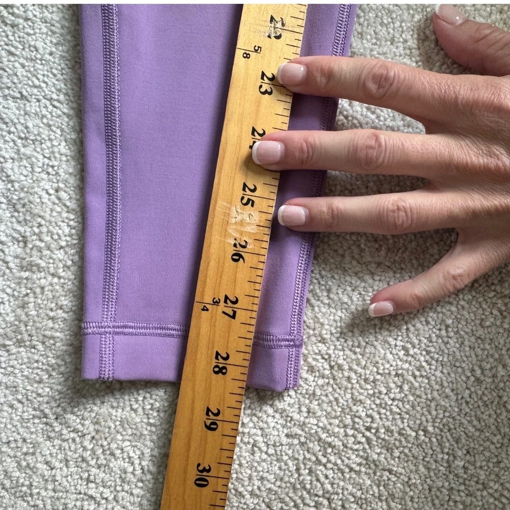 Lululemon Wunder Under Womens 6 Wisteria Purple High Rise 28